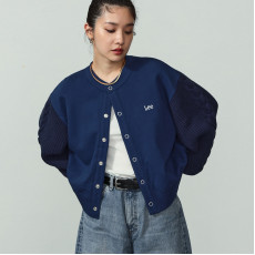 [ Big Sale ] 日本 Lee 針織拼接外套