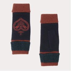 Vivienne Westwood CARDY EMBROIDERY 再生羊毛手套 / 四色入