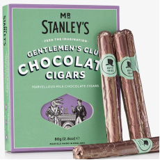 Mr Stanley's Milk Chocolate Cigars 80g