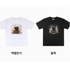 Ambler No.9 Bear in Flames Overfit T-Shirt [韓國連線D]