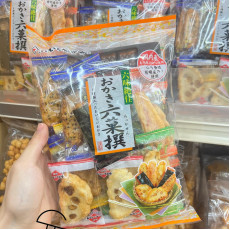 日本直送 吉村甘露堂  六種混合口味米果 20枚入