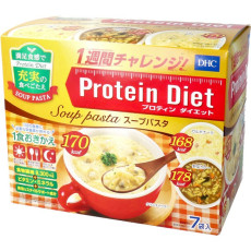日本直送 日本製 DHC Protein Diet 蛋白質代餐湯意粉  / 7包入