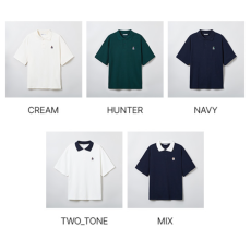 SPAO No.31 (Woody) Soft Cotton Short Sleeve Collar T-shirt [韓國連線 D]