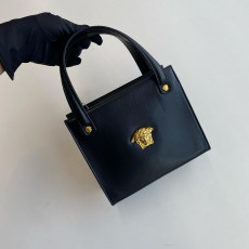 Versace 復古黑金手提包 (日本 Preloved)