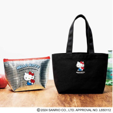 ≪予約商品≫ 日本直送 日本 HELLO KITTY 50周年紀念設計 手提袋＆保冷袋 / 豪華2件套組