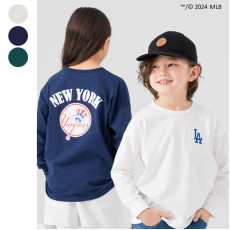 日本直送 2024 MLB 童裝薄長袖T恤 / 三色入