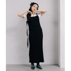 日本直送 Mary Quant Logo 帶結蝴蝶結針織連身裙 / 三色入