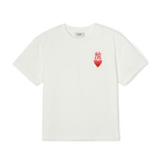 MLB Kids Heart Logo T-Shirt (NEW YORK YANKEES) (Ivory)