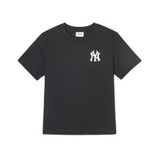 MLB Kids Basic Small Logo T-Shirt (NEW YORK YANKEES) (Black)
