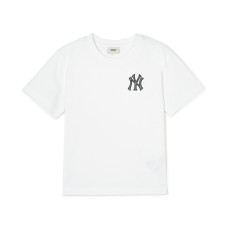 MLB Kids Basic Small Logo T-Shirt (NEW YORK YANKEES) (White)