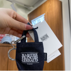 Marithe Francois Girbaud M11 Classic Logo Bag Keyring [韓國連線 D]