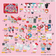 日本直送 日本 Sanrio 限量版 Hello Kitty 50周年系列 / Hello Kitty 公仔 (14色)