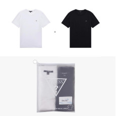 Guess 黑白T shirt 套裝 (Black/White) [韓國連線]