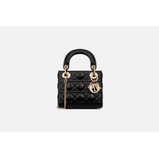 Dior Lady Dior Mini Bag (黑色)